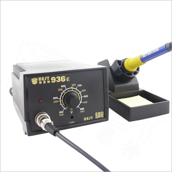Uniqkart BST-936E Thermostatic Soldering Station Anti-static Electric Iron Station - 110V