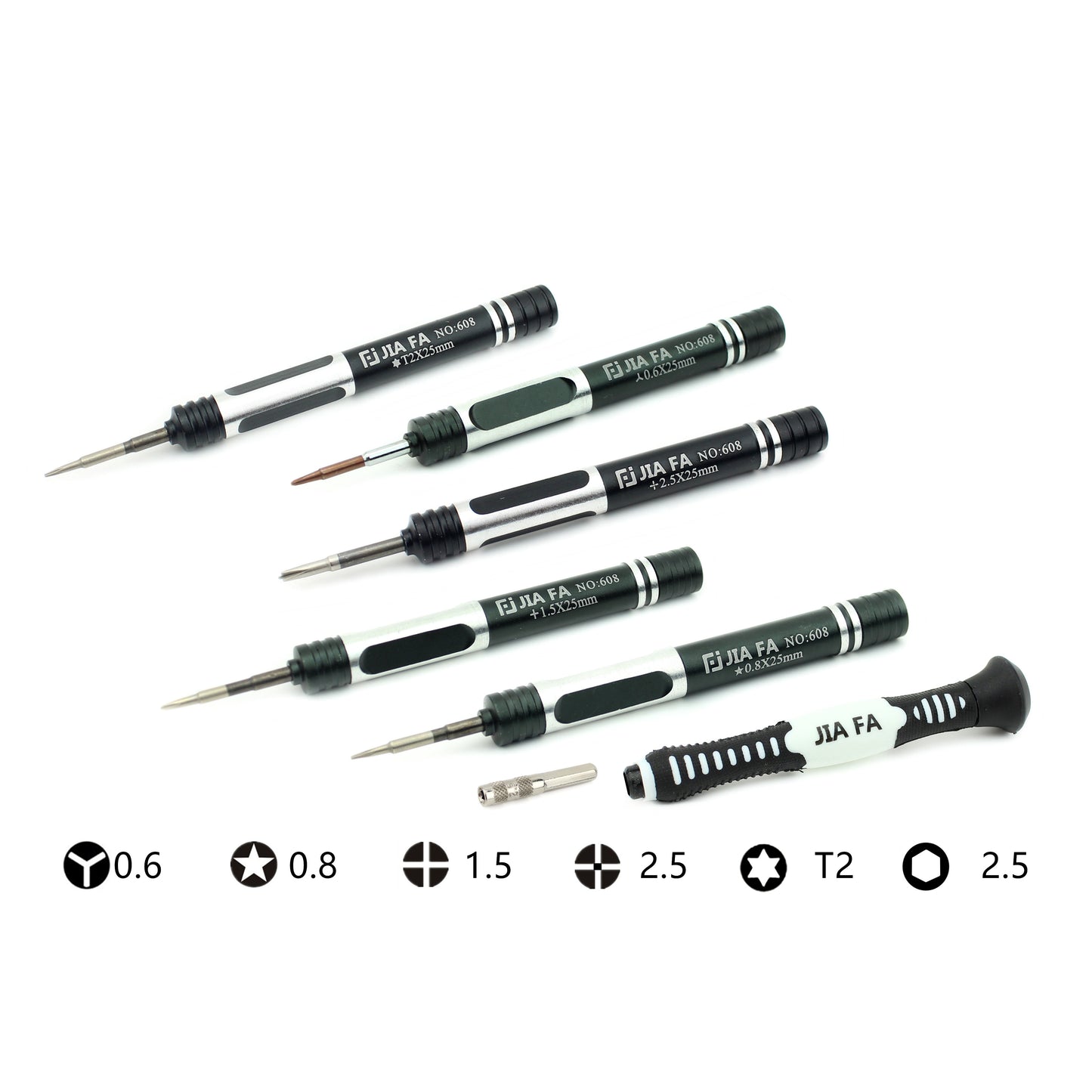 JF-8150 26-in-1 Screwdriver Pry Opening Cell Phone Repair Tool Kit