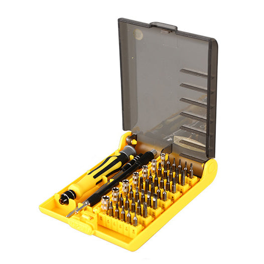 KAISI 45 in 1 Multi-function Precision Screwdriver Repair Tools with Extension Rod