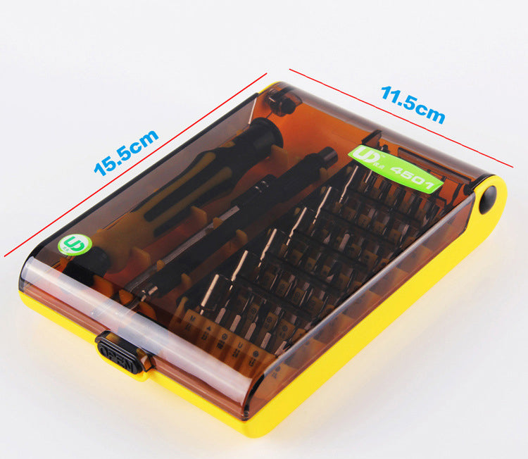 KAISI 45 in 1 Multi-function Precision Screwdriver Repair Tools with Extension Rod