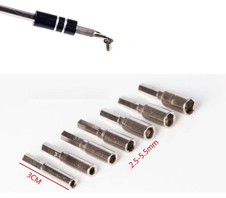 KAISI 45 in 1 Multi-function Precision Screwdriver Repair Tools with Extension Rod