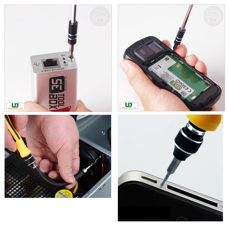 KAISI 45 in 1 Multi-function Precision Screwdriver Repair Tools with Extension Rod