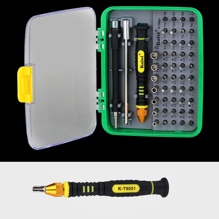 K-T9051 51-in-1 Professional Opening Tools Precision Handle Screwdrivers Set