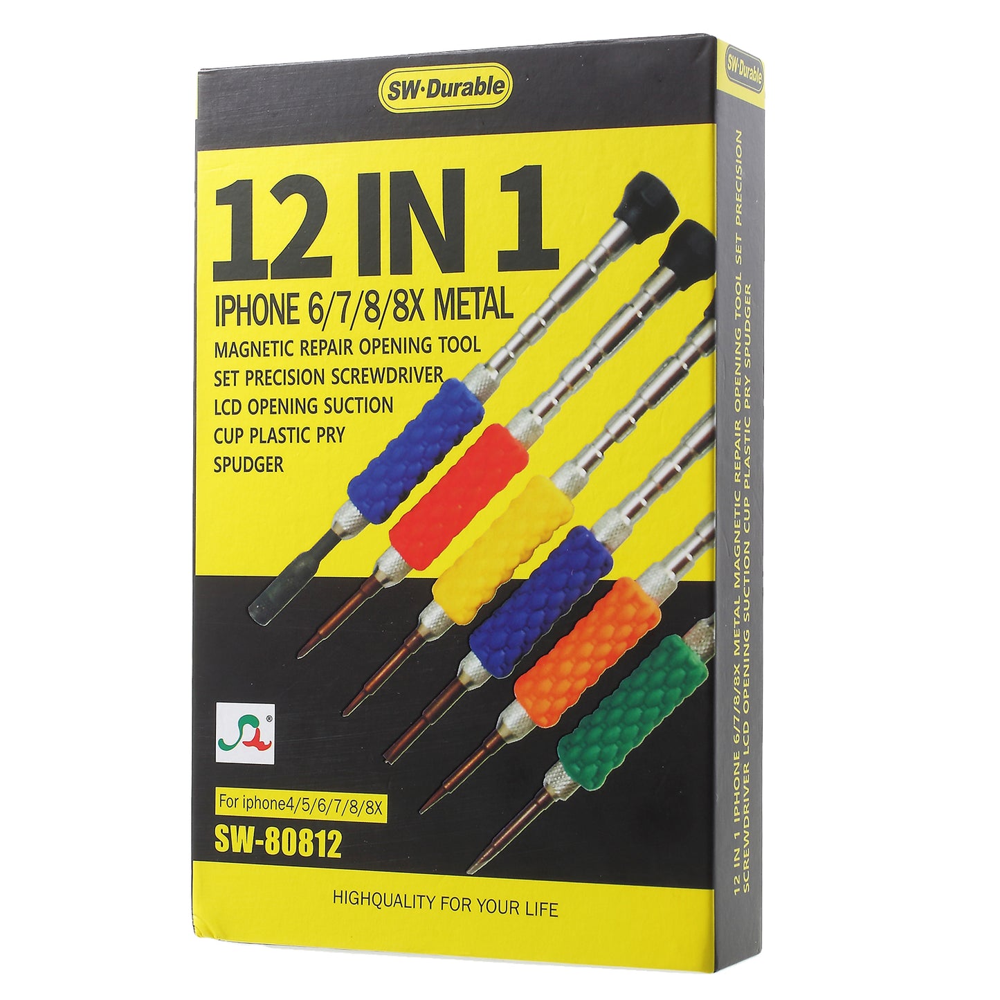 Professional 12-in-1 Opening Pry Screwdriver Repair Tool Kit for iPhone