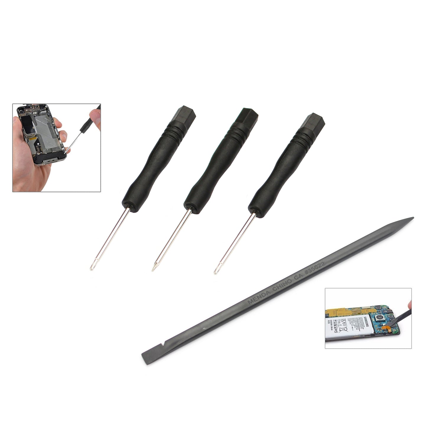 JF-8162 9-in-1 Battery Adhesive Sticker + Waterproof Adhesive Sticker Screwdriver Pry Repair Tool Kit for iPhone 8 4.7