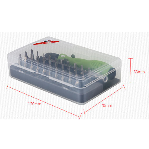 K-T9030 30-in-1 Multipurpose Screwdriver Repair Tool Set for Phone PC Repair