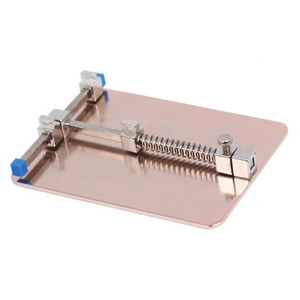 Steel Alloy Cell Phone PCB Motherboard Fixture Stand Repair Tool - Random Color