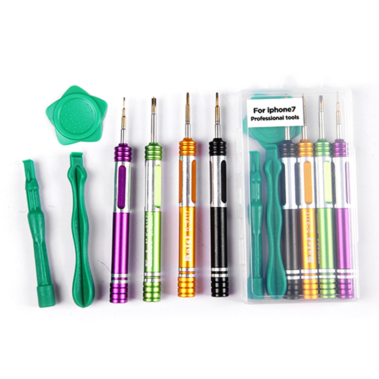 KAISI 7-in-1 Professional Screwdriver Repair Tool Disassemble Set for iPhone 7