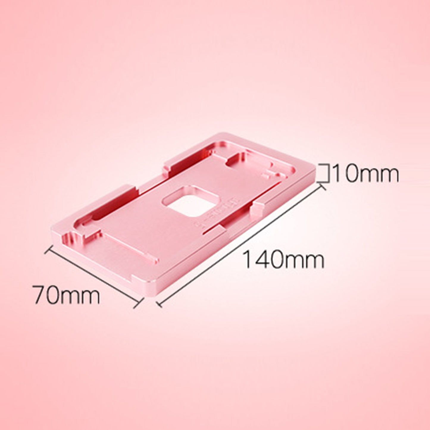 Front Screen Glass Lens with Frame Aluminum Alloy Laminating Aligning Mould for iPhone 5s/5
