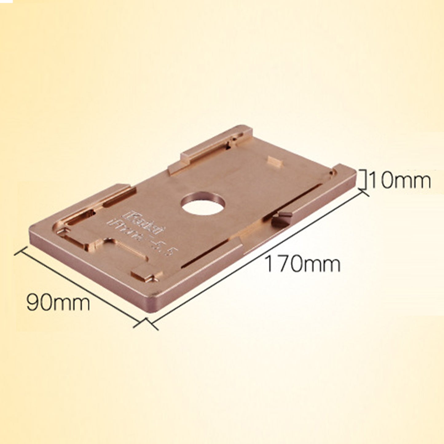 Front Screen Glass Lens with Frame Laminating Aligning Mould for iPhone 7 Plus