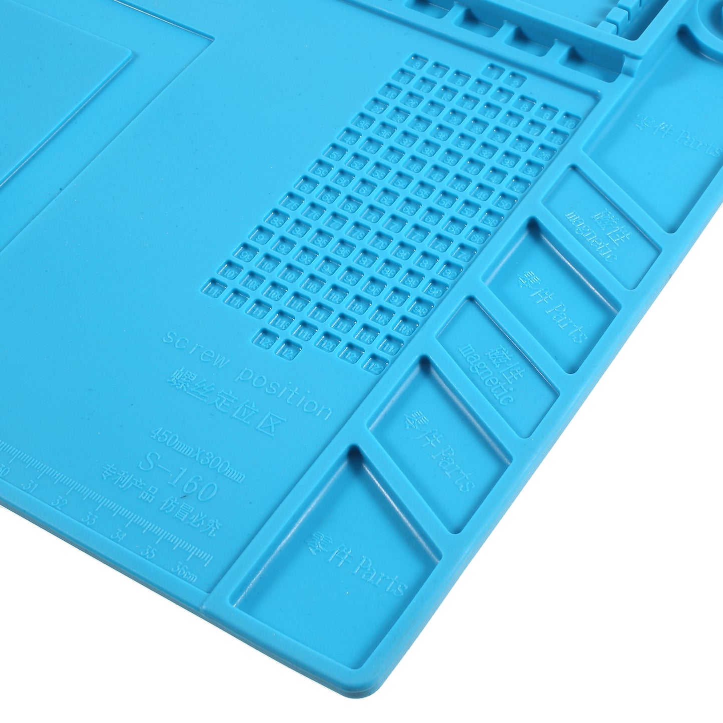 Uniqkart S-160 Heat Insulation Repair Platform Mat, Size: 450x300mm