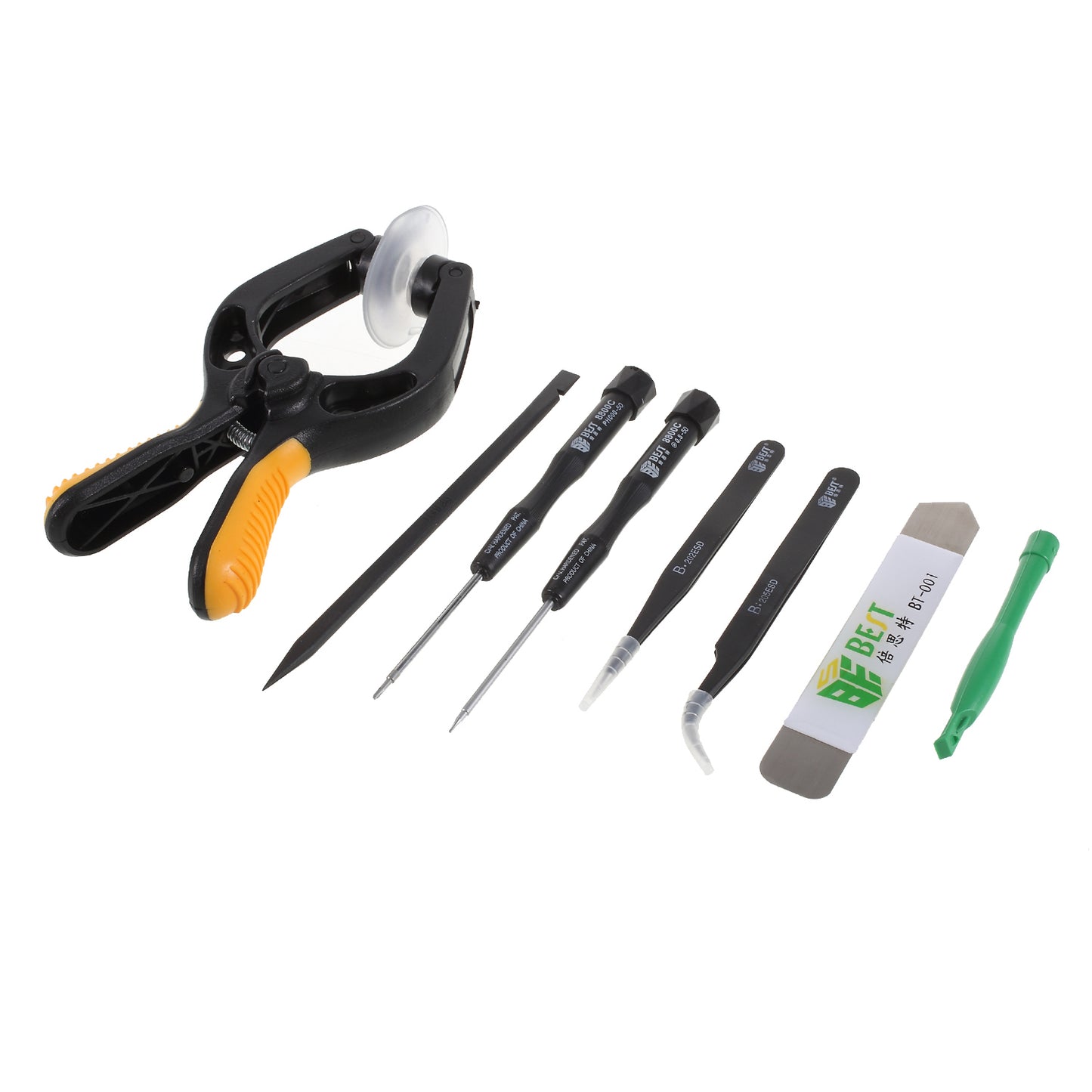 Uniqkart BST-609 8-in-1 Professional Mobile Phone Screen Opening Tool Kit
