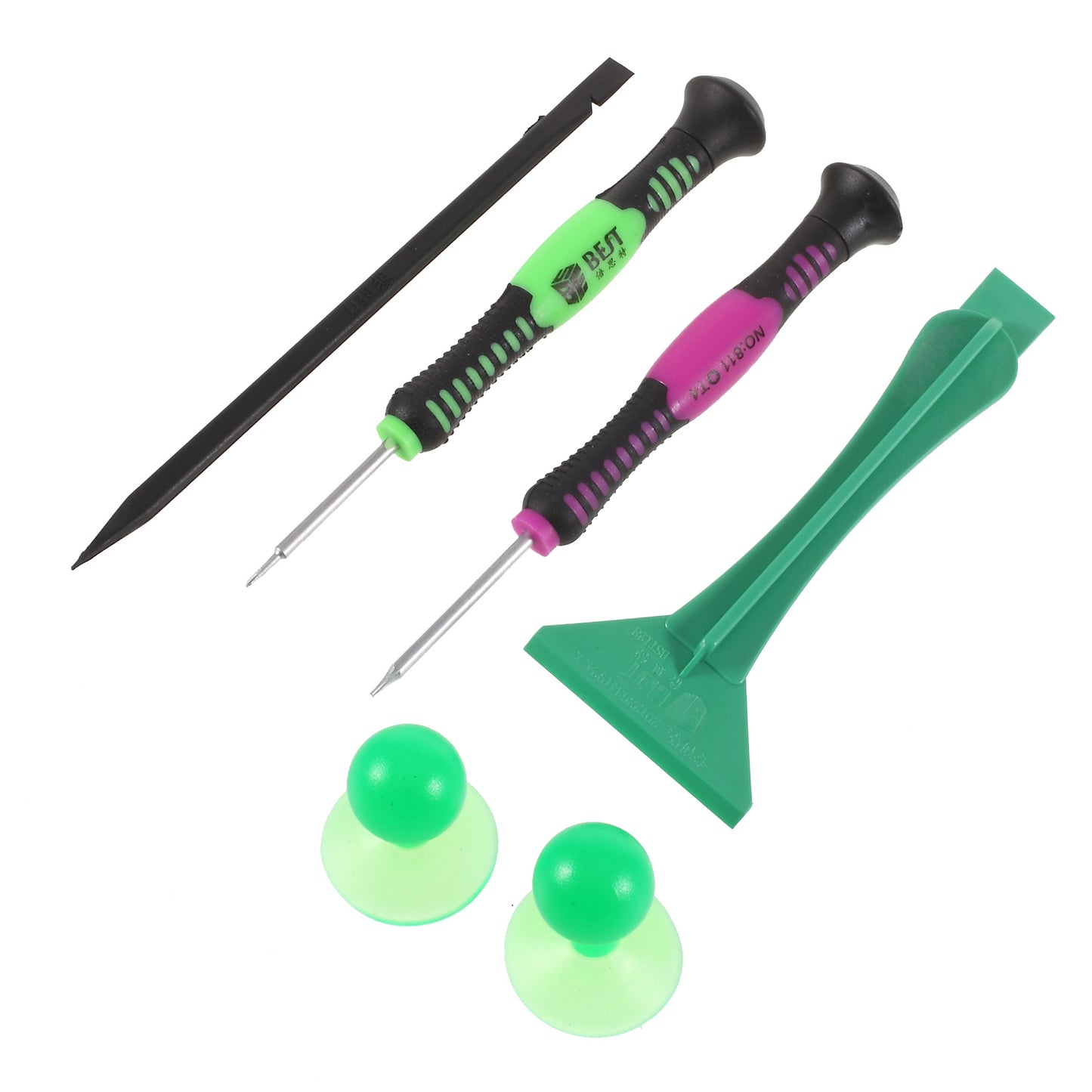 Uniqkart BST-598 6 in 1 Screwdriver Disassemble Tools Set for iPhone iPad