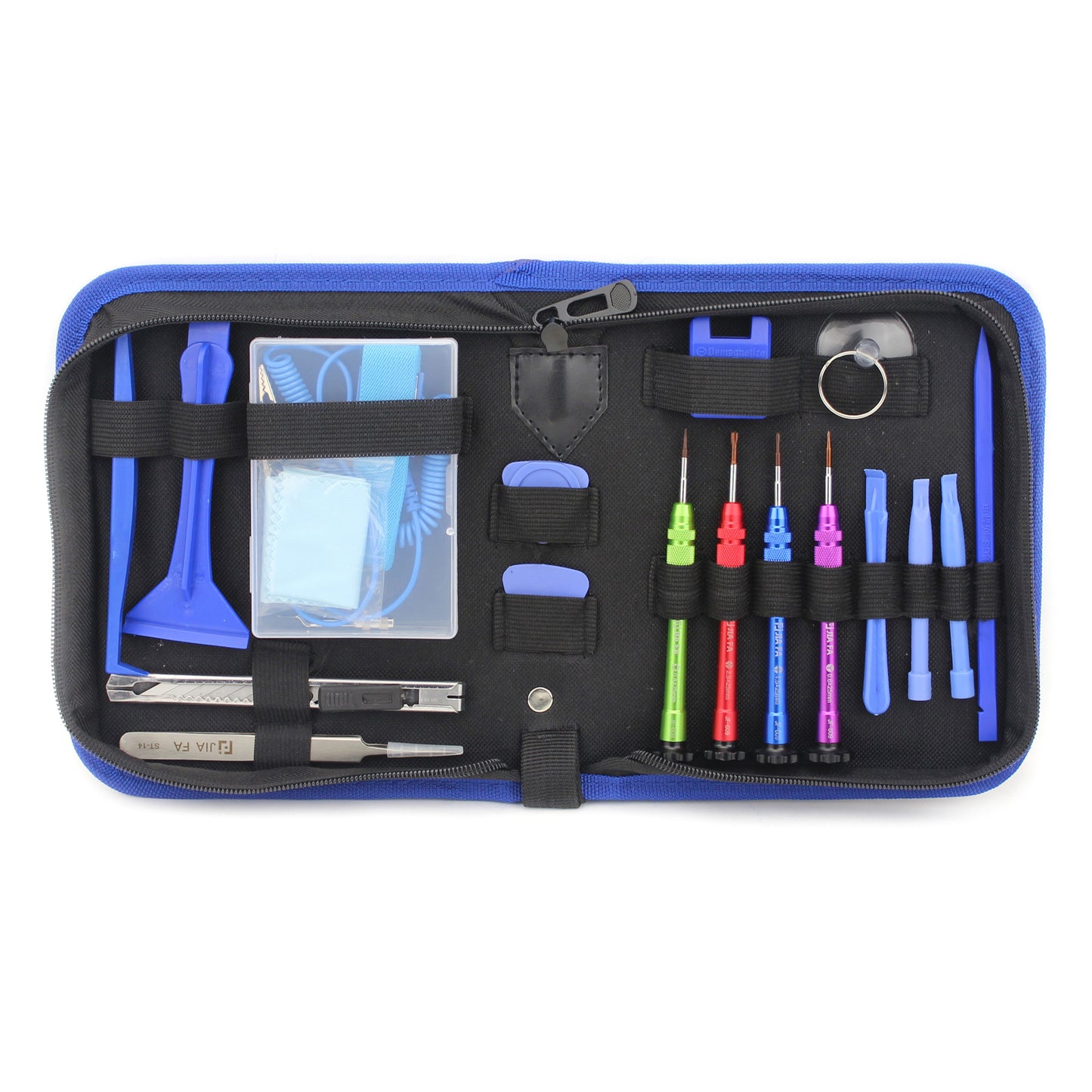 JF-8166 21-in-1 Professional Precision Screwdriver Pry Disassemble Repair Tool Kit