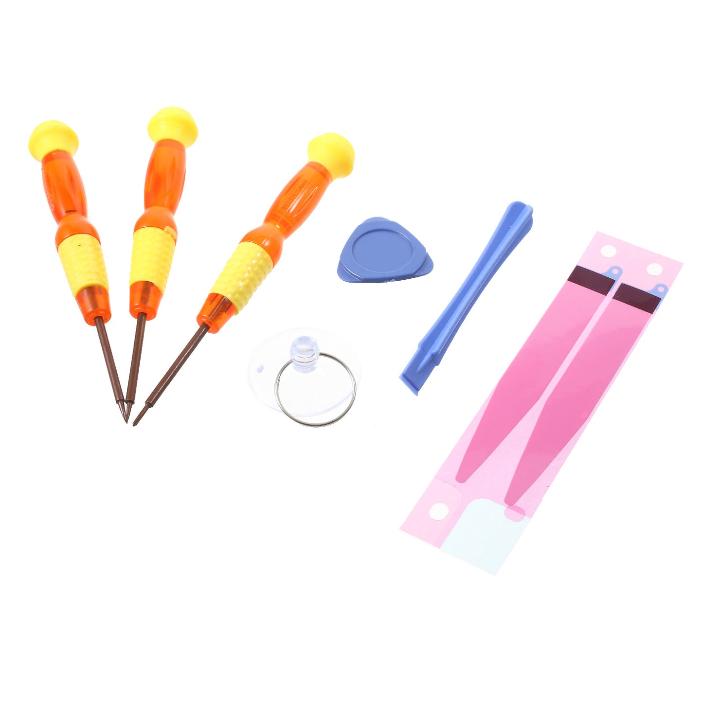 Uniqkart Battery Adhesive Sticker Screwdriver Repair Tool Kit for iPhone 7 4.7 inch