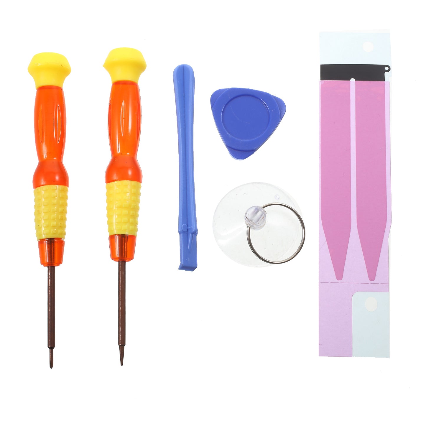 Uniqkart Battery Adhesive Sticker Screwdriver Repair Tool Set for iPhone 5s / 5