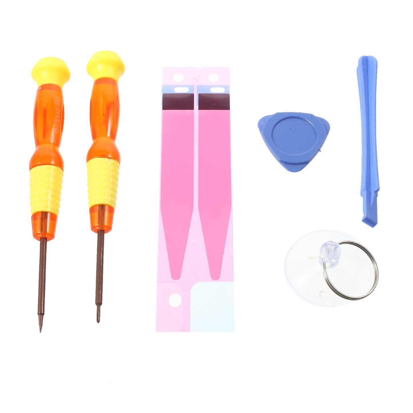 Uniqkart Battery Adhesive Sticker Screwdriver Repair Tool Set for iPhone 6s / 6 4.7 inch