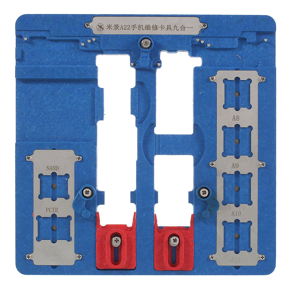 MJ A22 9 in 1 Multi-purpose Motherboard Test Fixture for iPhone 5S-8P