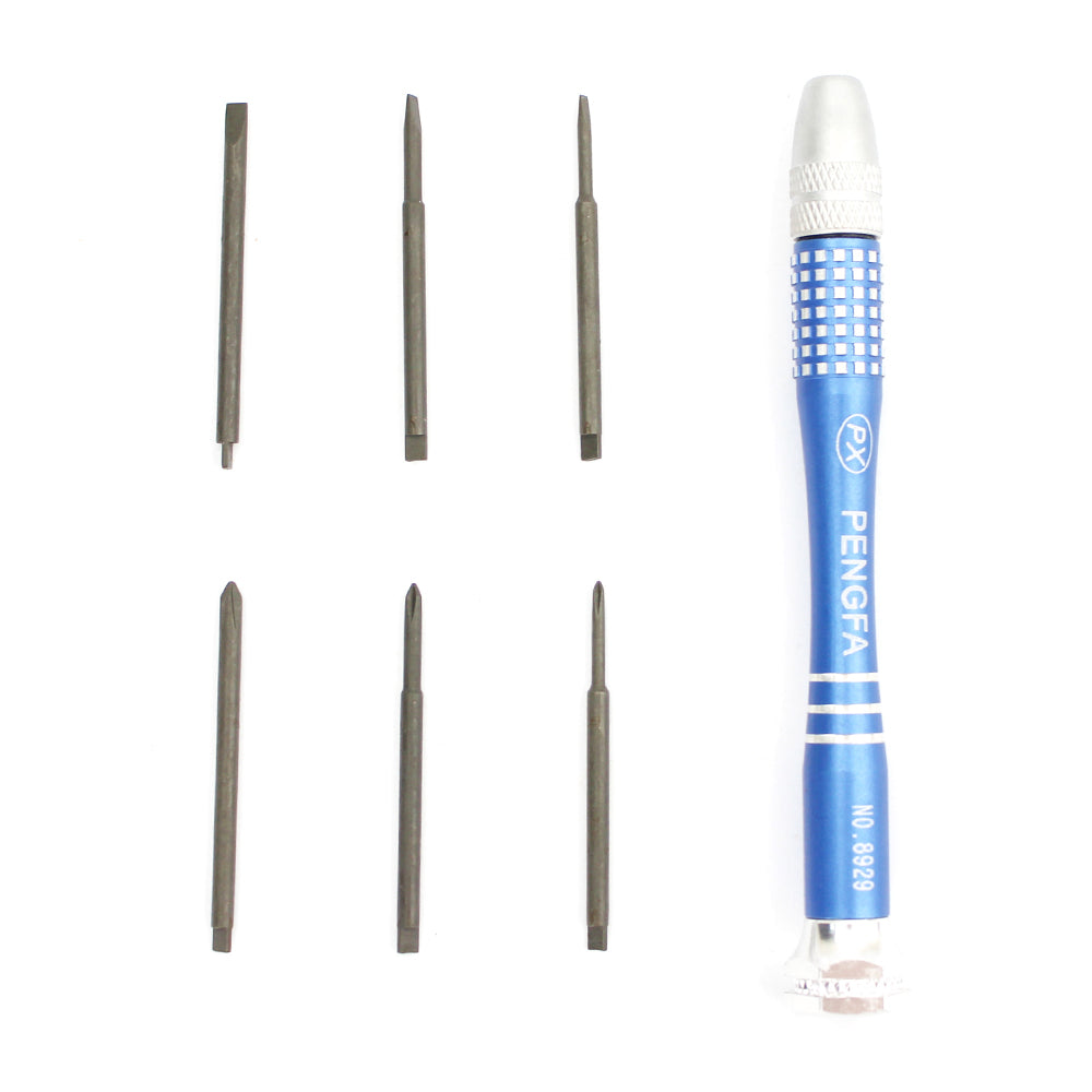 PX-8929 7-in-1 Multi-purpose Precision Screwdriver Set Tool for Clock Watch Glasses