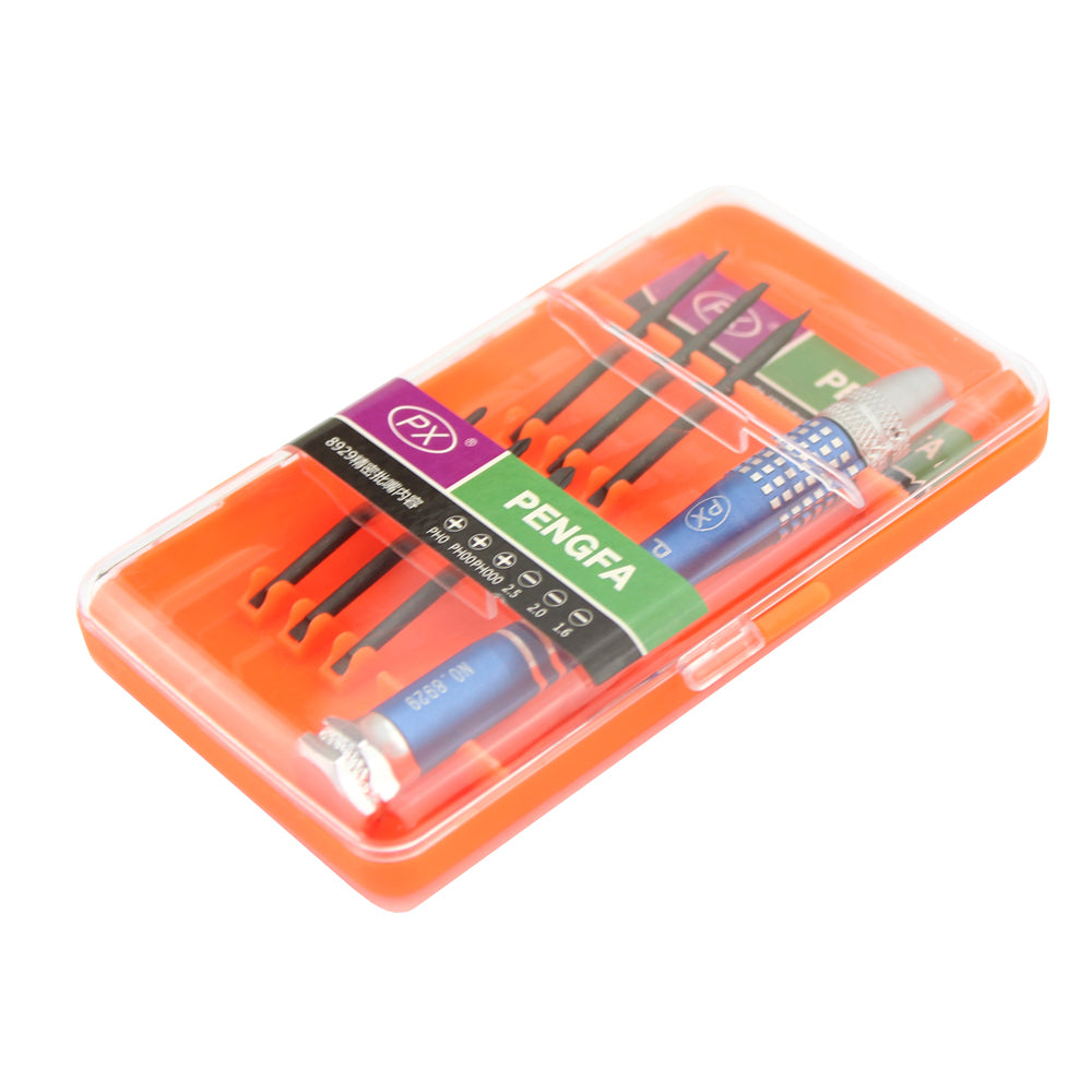 PX-8929 7-in-1 Multi-purpose Precision Screwdriver Set Tool for Clock Watch Glasses