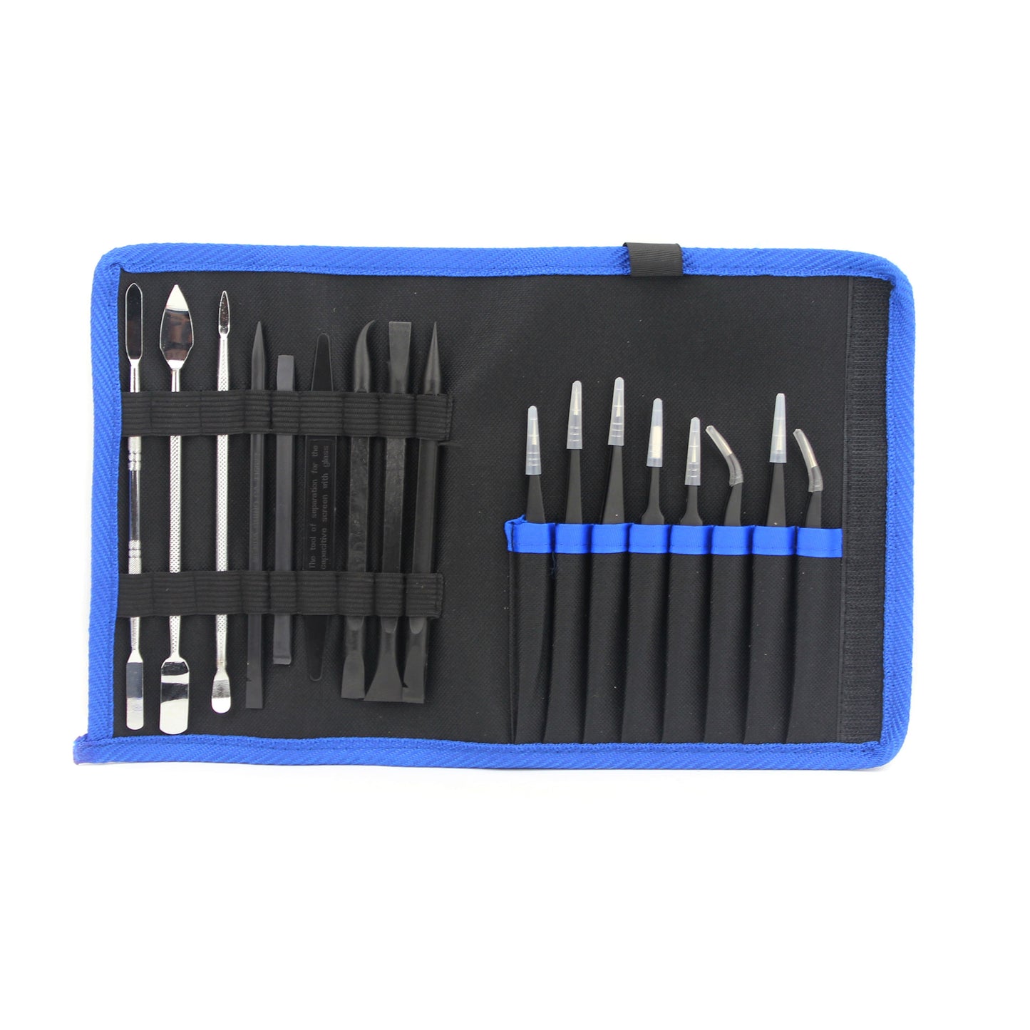 JF-8169 17 in 1 Mobile Phone Opening Pry Tool Tweezers Crowbars Repair Kit