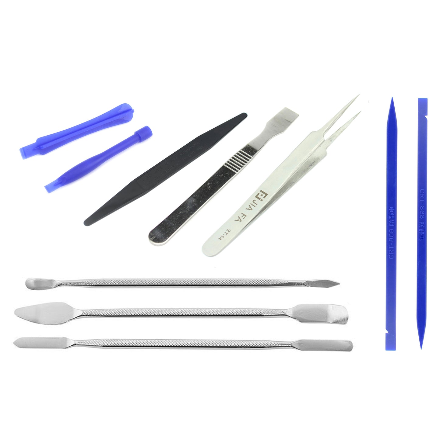 JF-8171 18 in 1 Mobile Phone Opening Pry Tool Screwdriver Crowbars Repair Kit