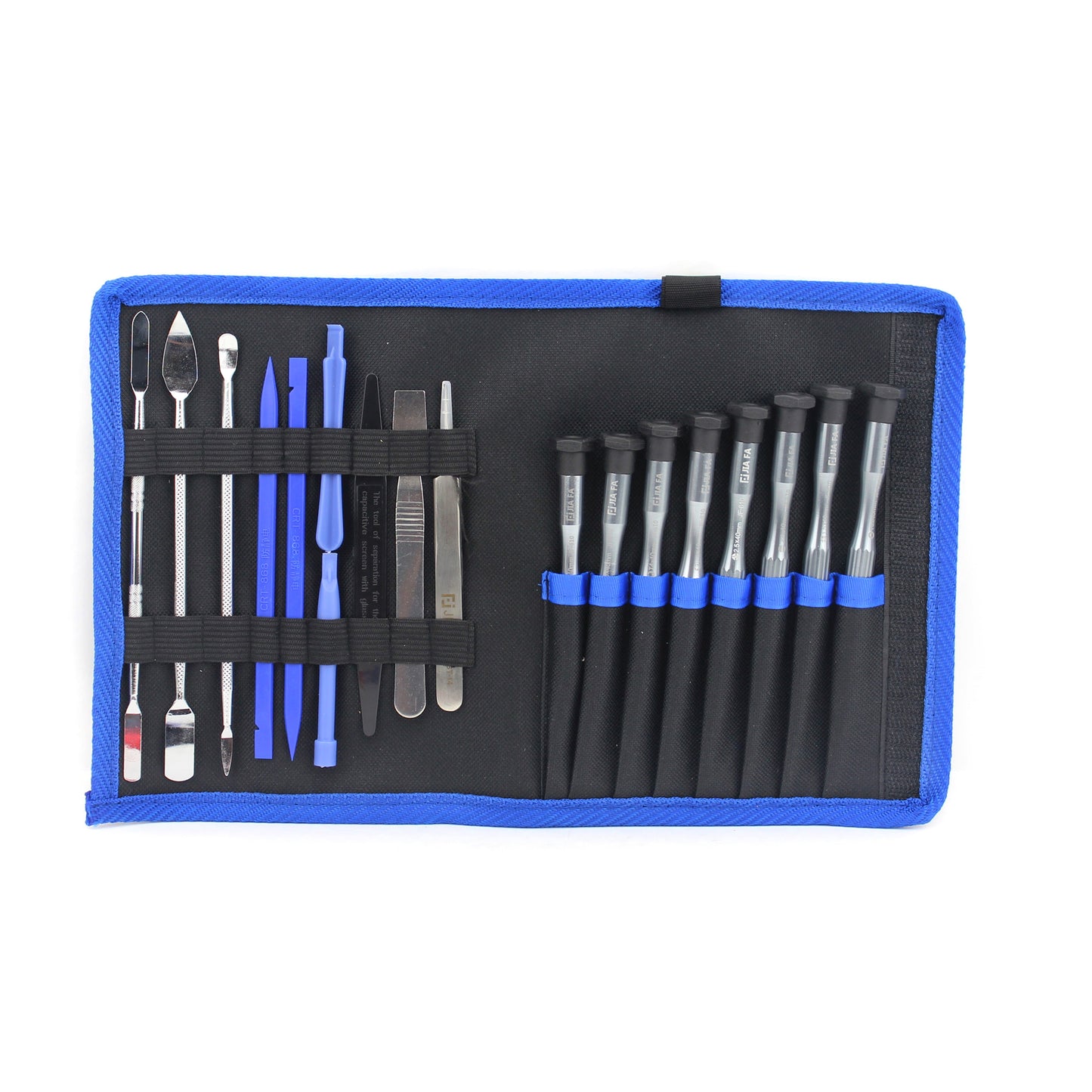 JF-8171 18 in 1 Mobile Phone Opening Pry Tool Screwdriver Crowbars Repair Kit