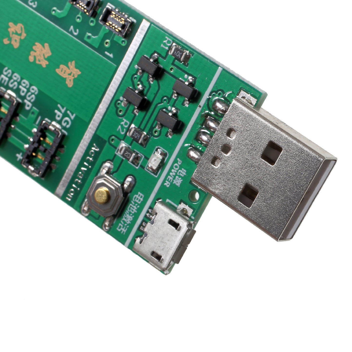 W222 Professional Battery Charging Activation Plate with Micro USB Cable for iPhone Batteries