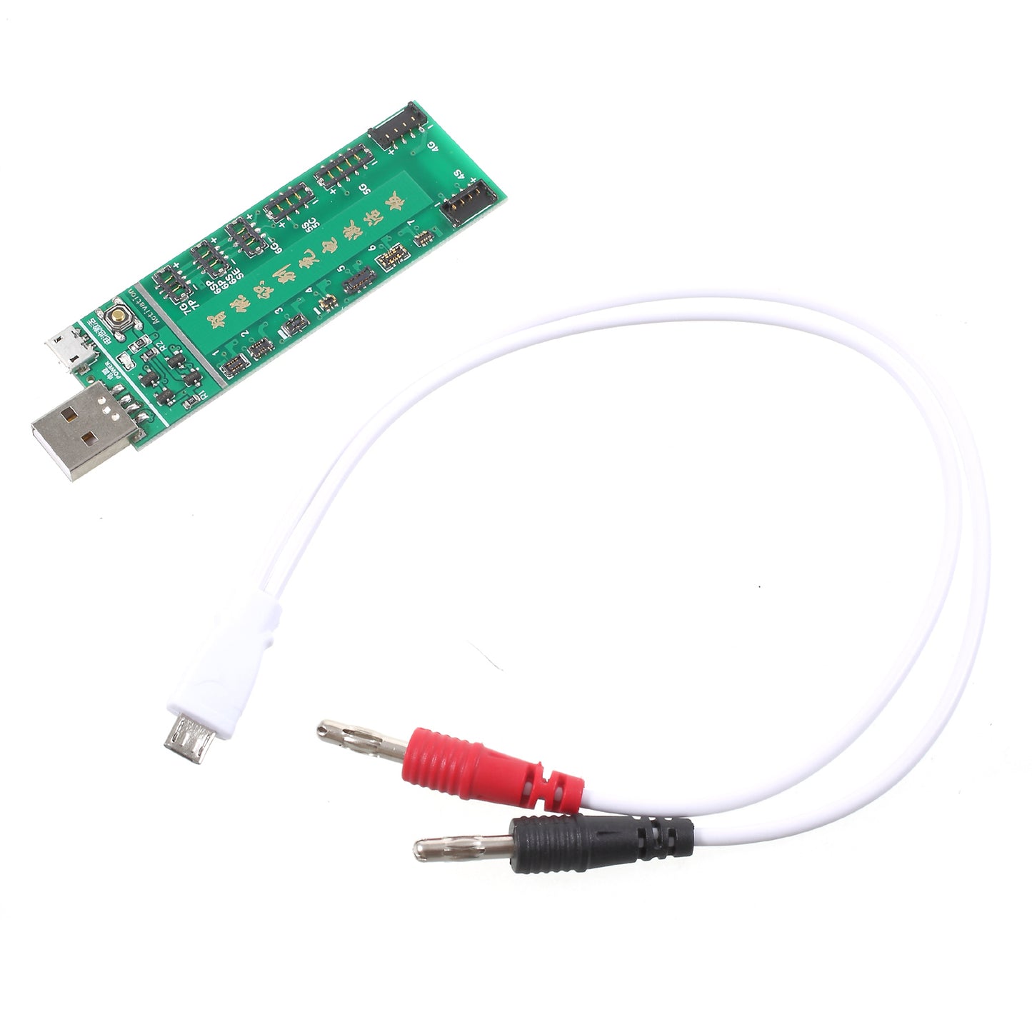 W222 Professional Battery Charging Activation Plate with Micro USB Cable for iPhone Batteries