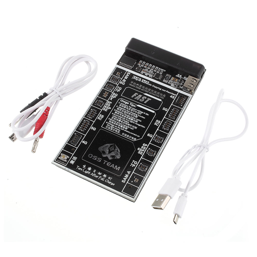 W218 Professional Battery Fast Charger Activated Board Circuit Tester Plate Tool