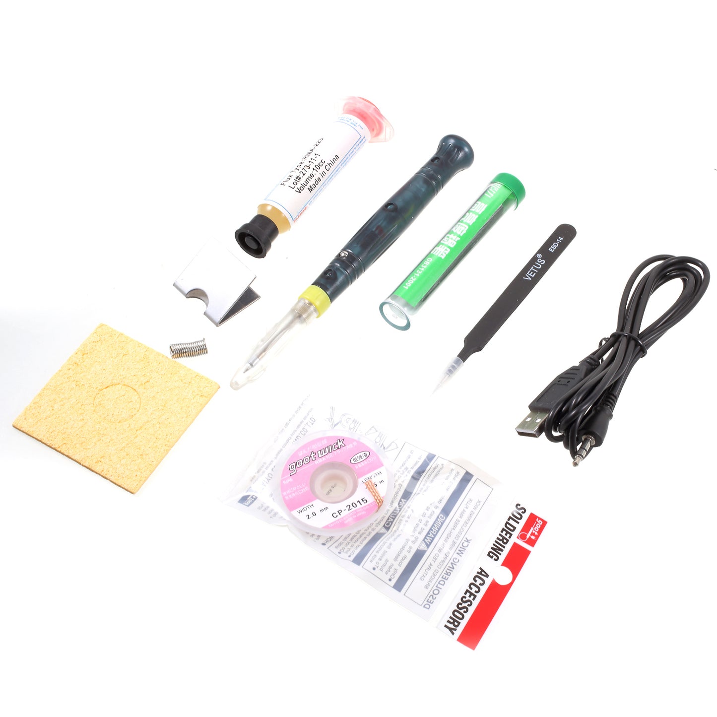 10-in-1 Precision Soldering Iron Soldering Tool Kit Soldering Accessories