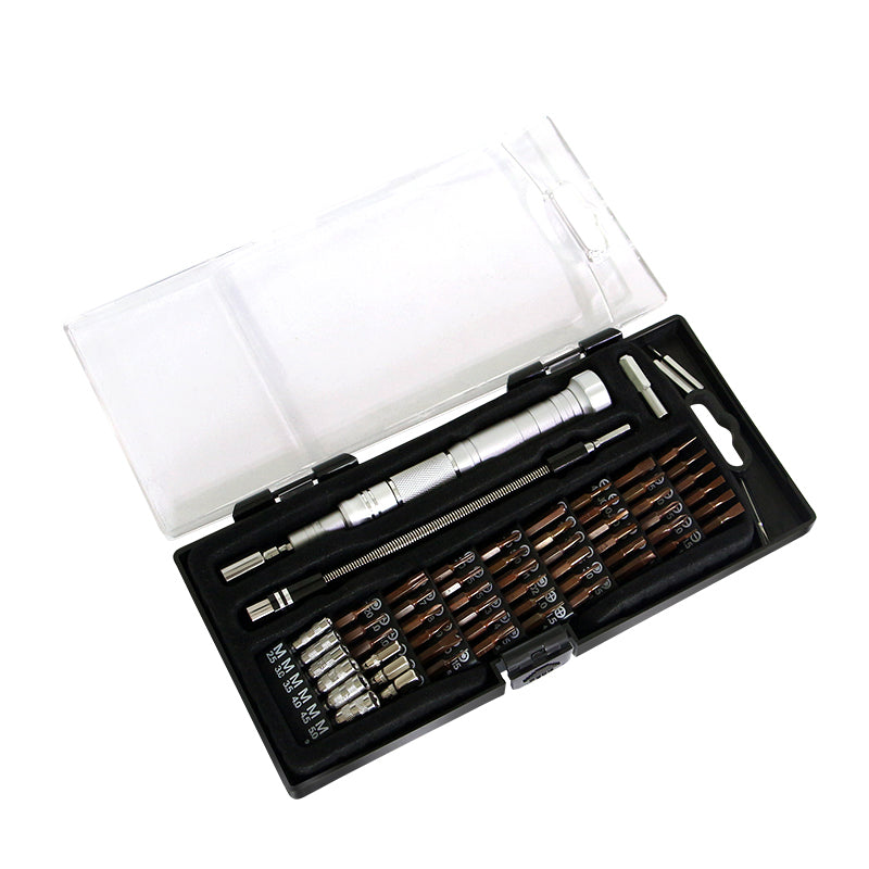 Jakemy JM-8166 61-in-1 Multi-function Precision Bits S2 Screwdriver Tool Kits