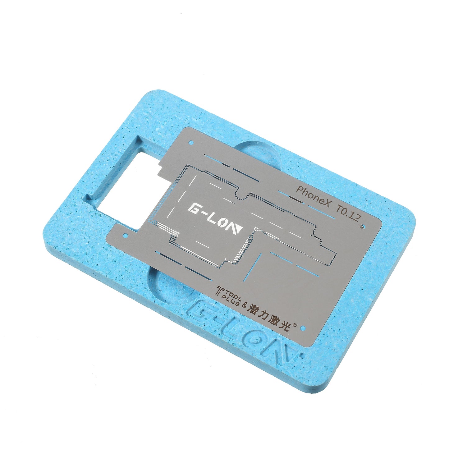 G-LON Locating Steel Net Magnetic Solder Tin Platform for iPhone X Motherboard and Connector BGA