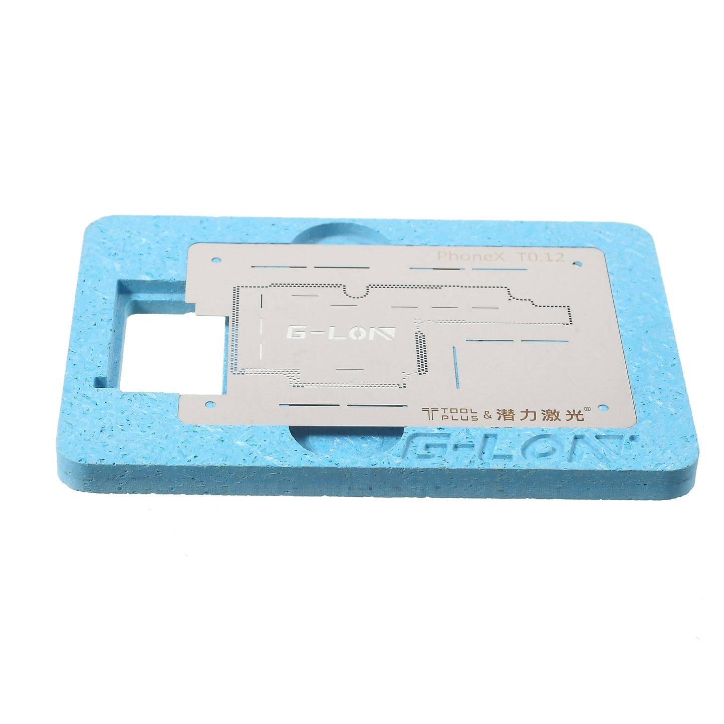 G-LON Locating Steel Net Magnetic Solder Tin Platform for iPhone X Motherboard and Connector BGA