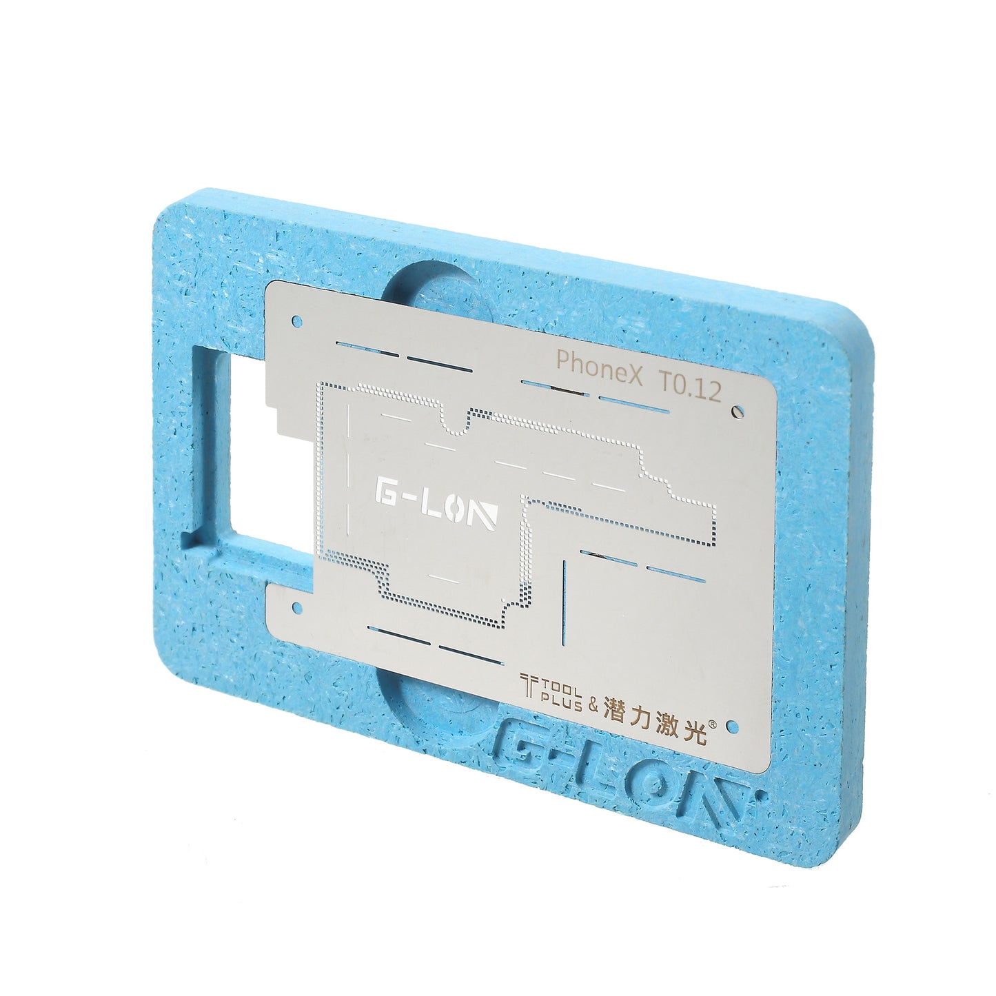 G-LON Locating Steel Net Magnetic Solder Tin Platform for iPhone X Motherboard and Connector BGA