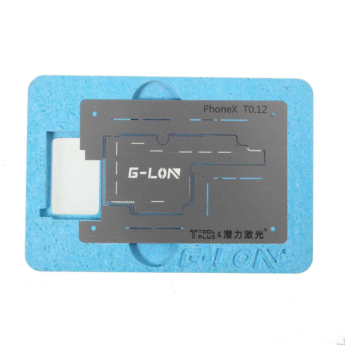 G-LON Locating Steel Net Magnetic Solder Tin Platform for iPhone X Motherboard and Connector BGA