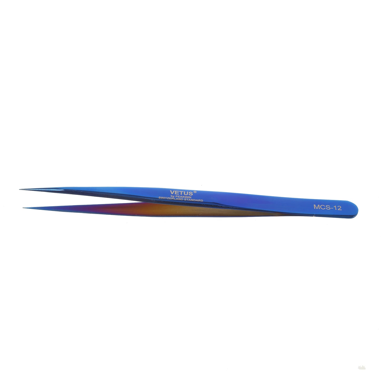 Straight Tip - VETUS MCS-12 High Precision Stainless Steel Professional Tweezers