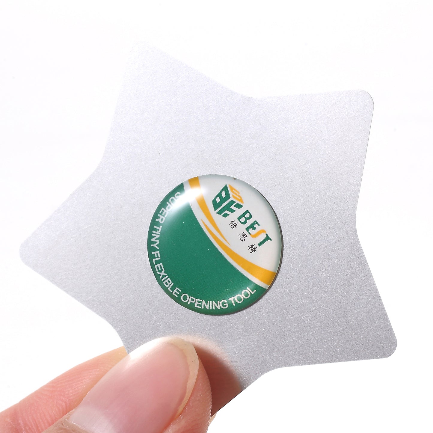 Uniqkart Five-pointed Star Shape Ultra Slim Stainless Steel Repairing Opening Tool