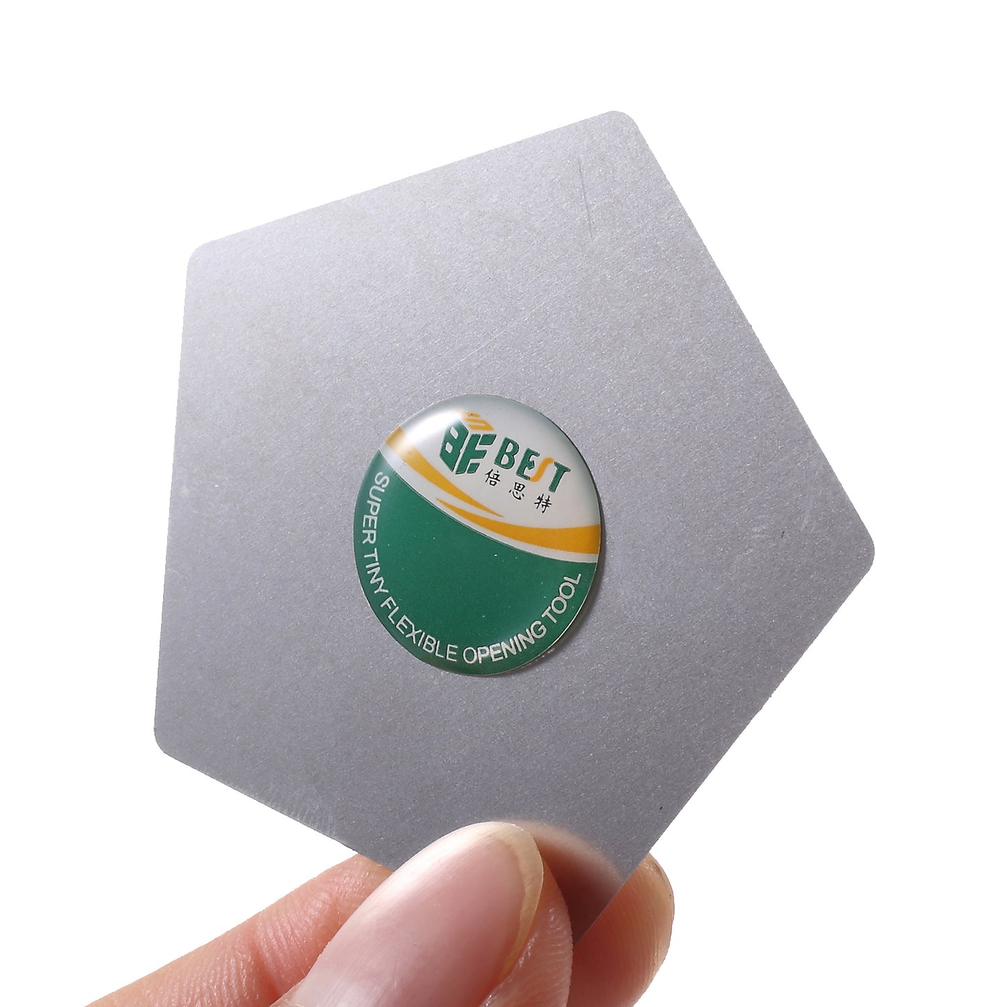 Uniqkart Pentagon Pattern Ultra Slim Stainless Steel Repairing Opening Tool