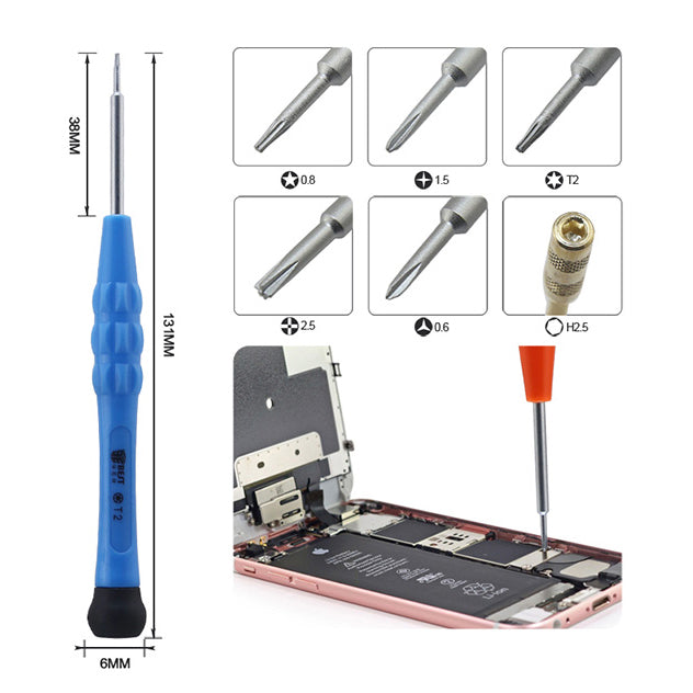 Uniqkart BST-115 15 in 1 Multi-purpose Mobile Phone Screen Repair Tool Kit