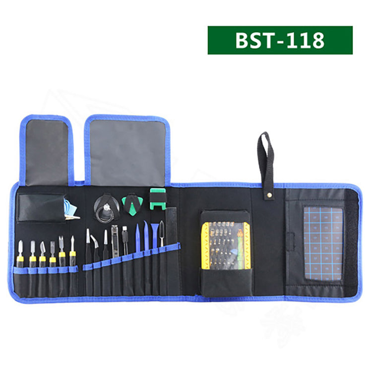 Uniqkart BST-118 67-in-1 Hand Tool Sets for iPhone / Xiaomi Smart Phones Repairing Tools Kit Bag
