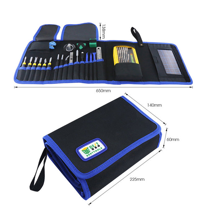 Uniqkart BST-118 67-in-1 Hand Tool Sets for iPhone / Xiaomi Smart Phones Repairing Tools Kit Bag