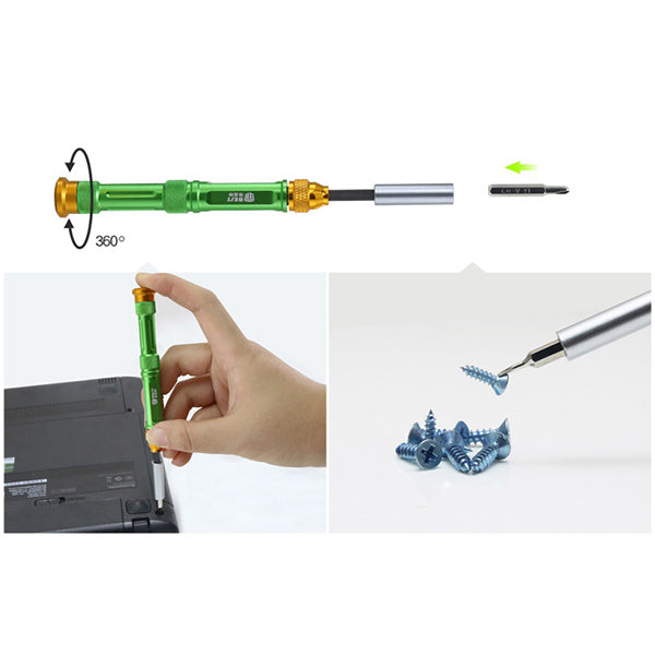 Uniqkart BST-119 64 in 1 Multi-functional Smart Phones Repair Tool Kit Disassemble Tool Set