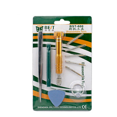 Uniqkart BST-600 10-in-1 Screwdriver Disassemble Tool Set for Mobile Phone