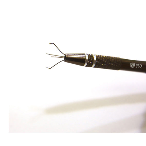 Uniqkart BST-611 IC Chips Tiny Precise Components 4 Claws Pick-up Grabber Tool