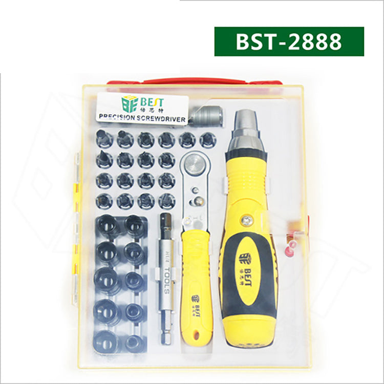 Uniqkart BST-2888 35 in 1 Multifunctional Precision Screwdriver Set Repair Tool Kit