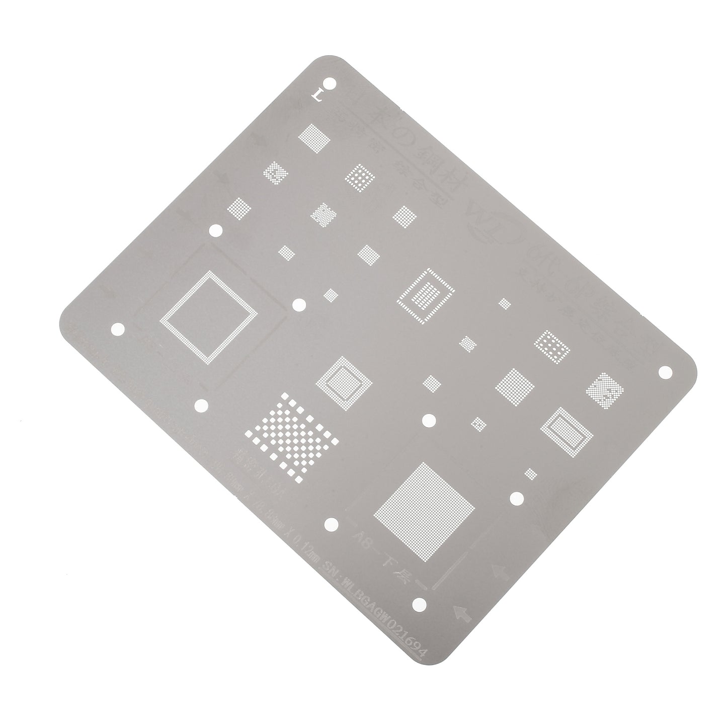 IC BGA Rework Reballing Stencil Templates for iPhone 6 4.7-inch / 6 Plus 5.5 inch