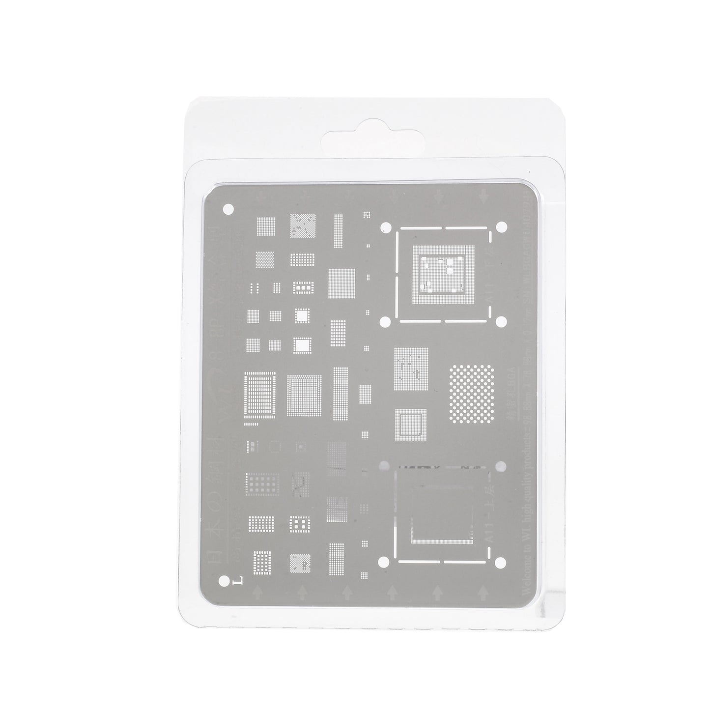 IC BGA Rework Reballing Stencil Templates for iPhone 8 4.7-inch / 8 Plus 5.5 inch
