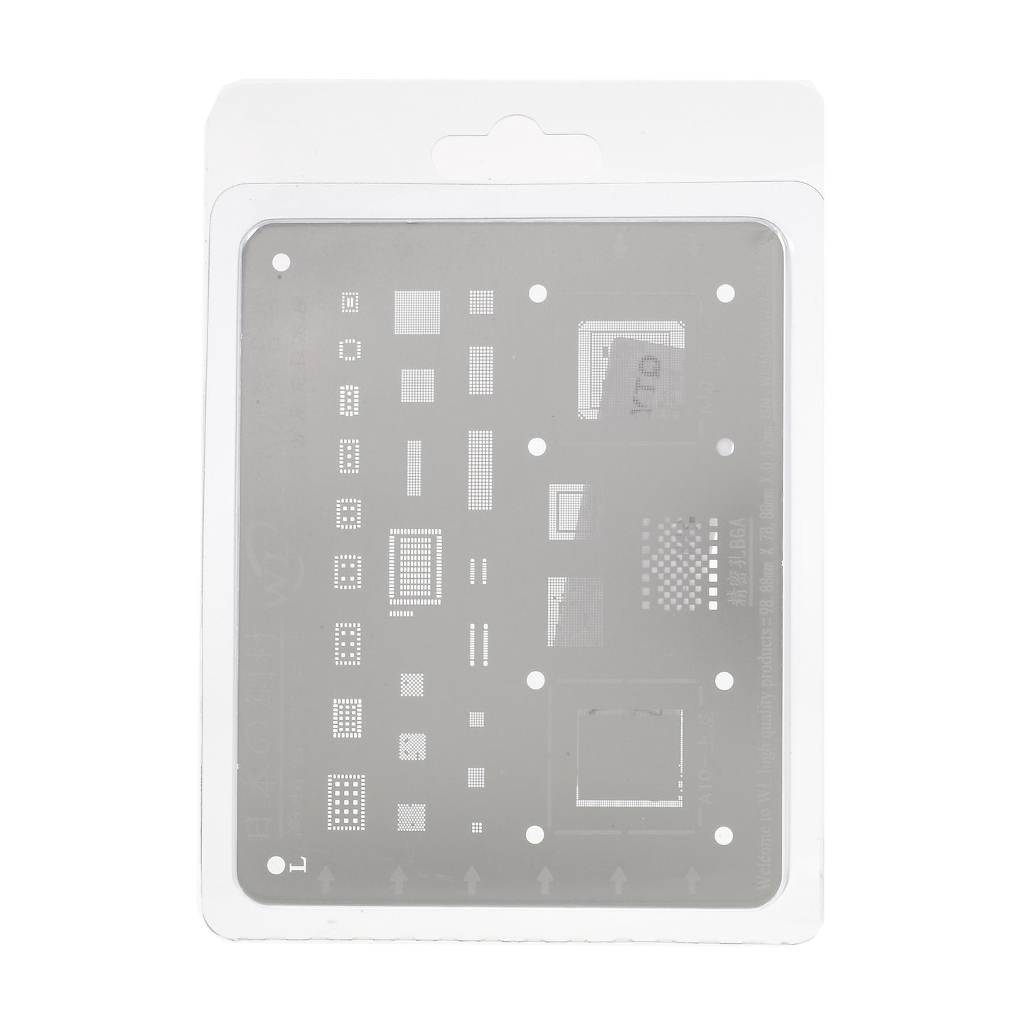 IC BGA Rework Reballing Stencil Templates for iPhone 7 4.7-inch / 7 Plus 5.5 inch