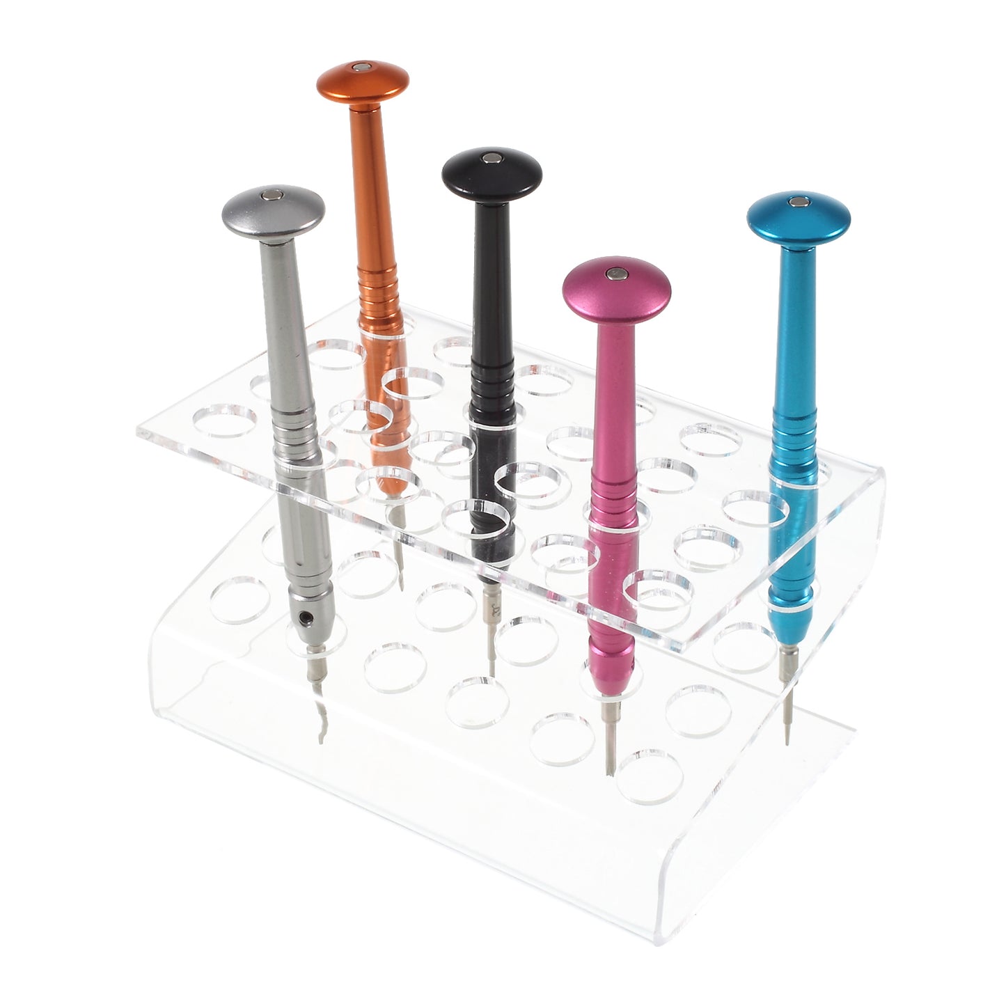 Practical Plastic Screwdrivers Holder Tool Organizer